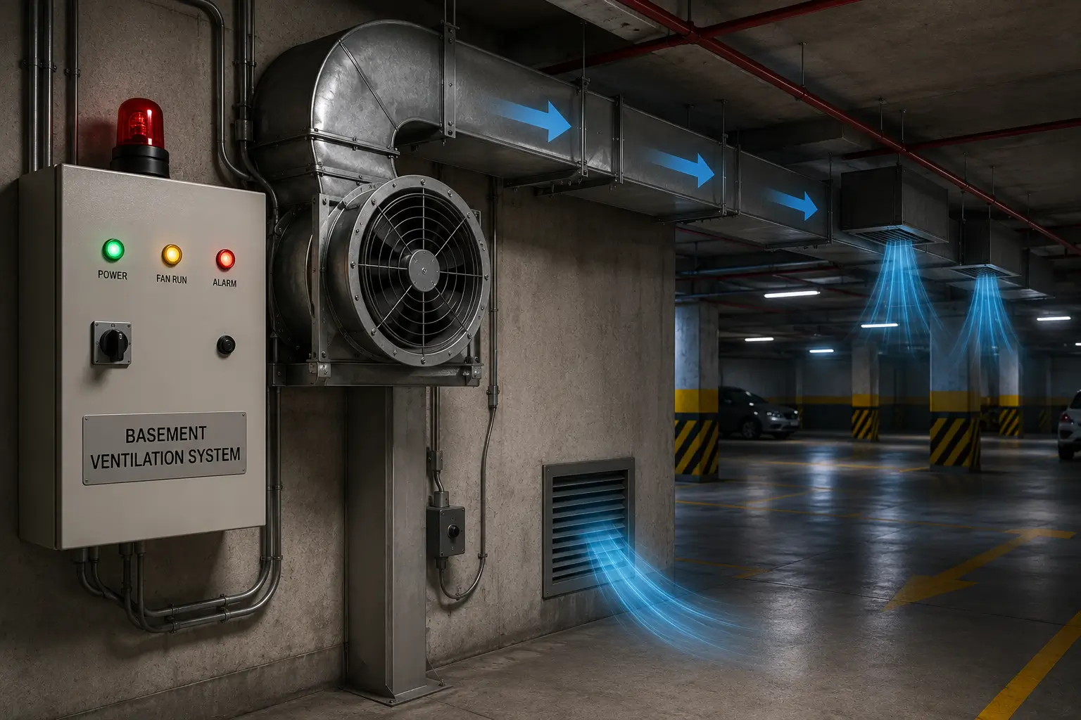 BASEMENT VENTILATION SYSTEM